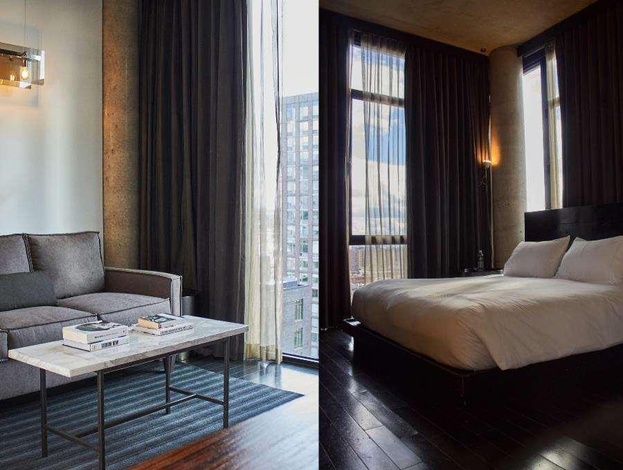 Sixty Les Hotell New York Rom bilde